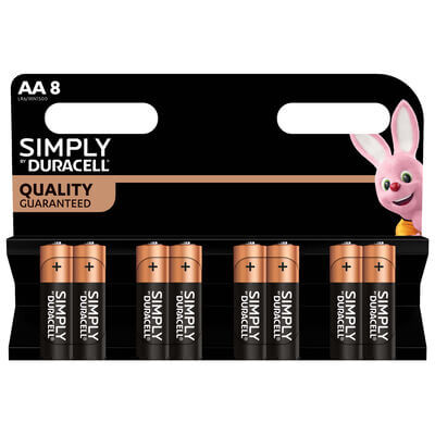 Duracell Plus AA Batteries 8 Pack – Reliable Power For All Devices