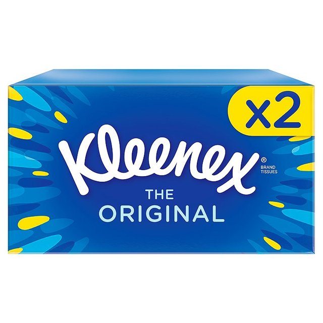 Kleenex Original Extra Large Tissues 2-Pack (65 Sheets, 3-Ply)