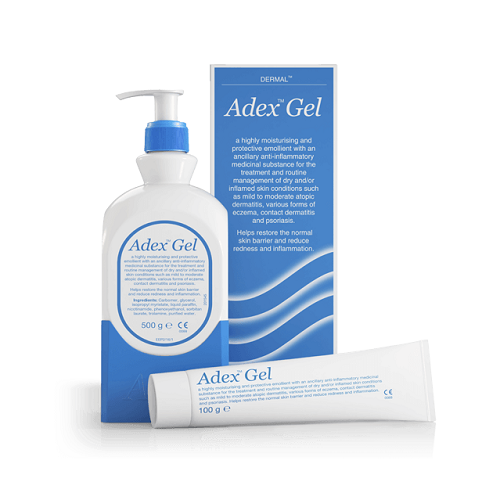 Adex Gel 500g: Eczema & Psoriasis Relief | Anti-Inflammatory