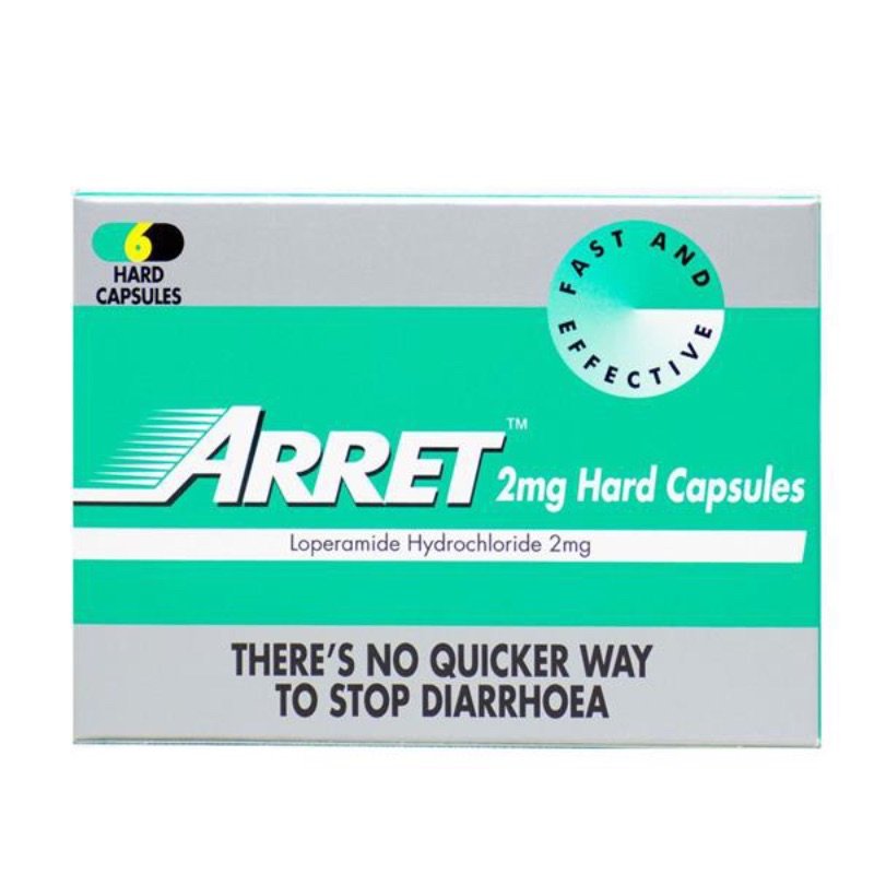 Arret Loperamide 2mg: Diarrhoea Relief