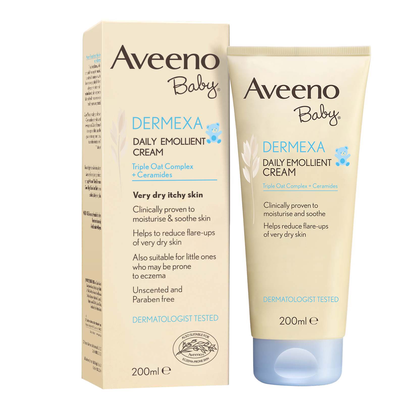 Aveeno Baby Dermexa Cream 150ml | Dry & Eczema-Prone Skin