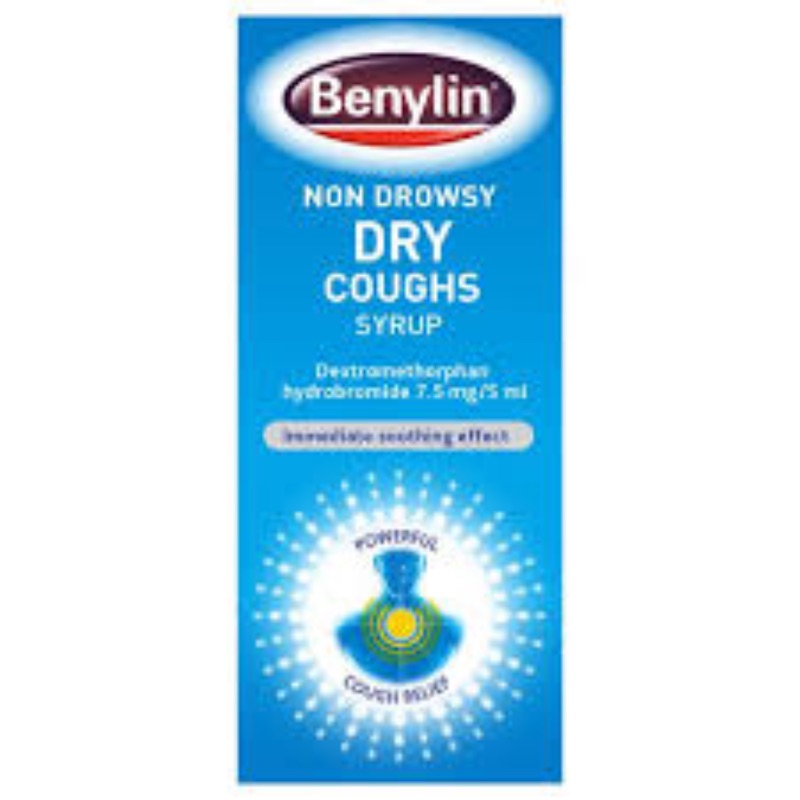 Benylin Non-Drowsy Dry Coughs Syrup 125ml – Fast Relief
