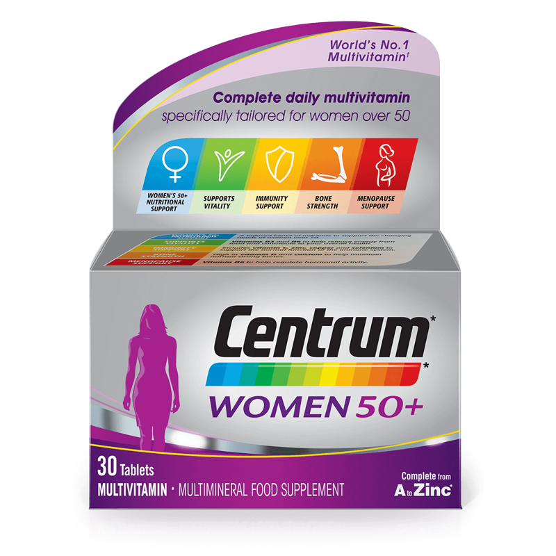 Centrum Women-50+ Tablets 30