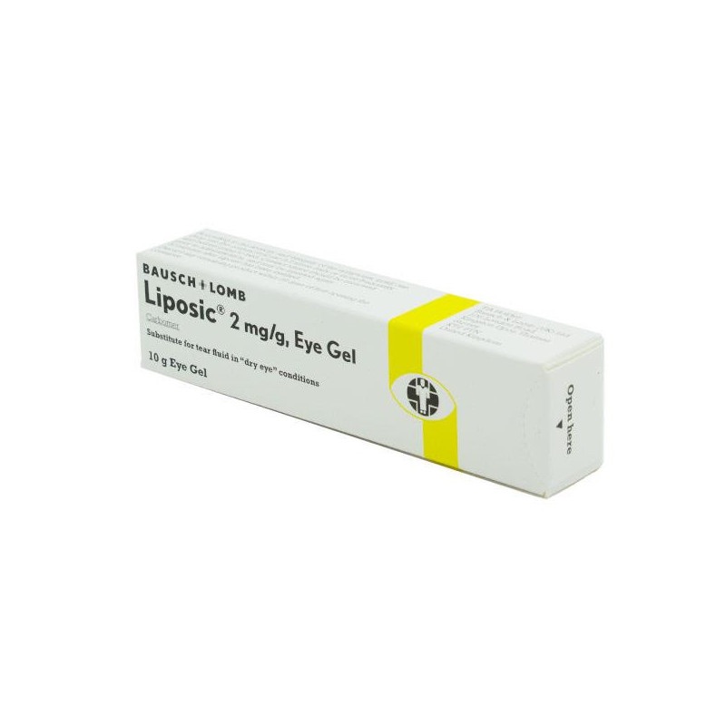 Liposic Eye Gel 10g - Soothe Dry Eyes & Find Relief