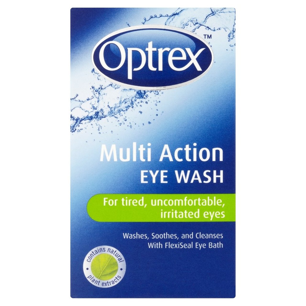 Optrex Multi Action Eye Wash 100ml – Soothes & Cleanses Tired, Irritated Eyes
