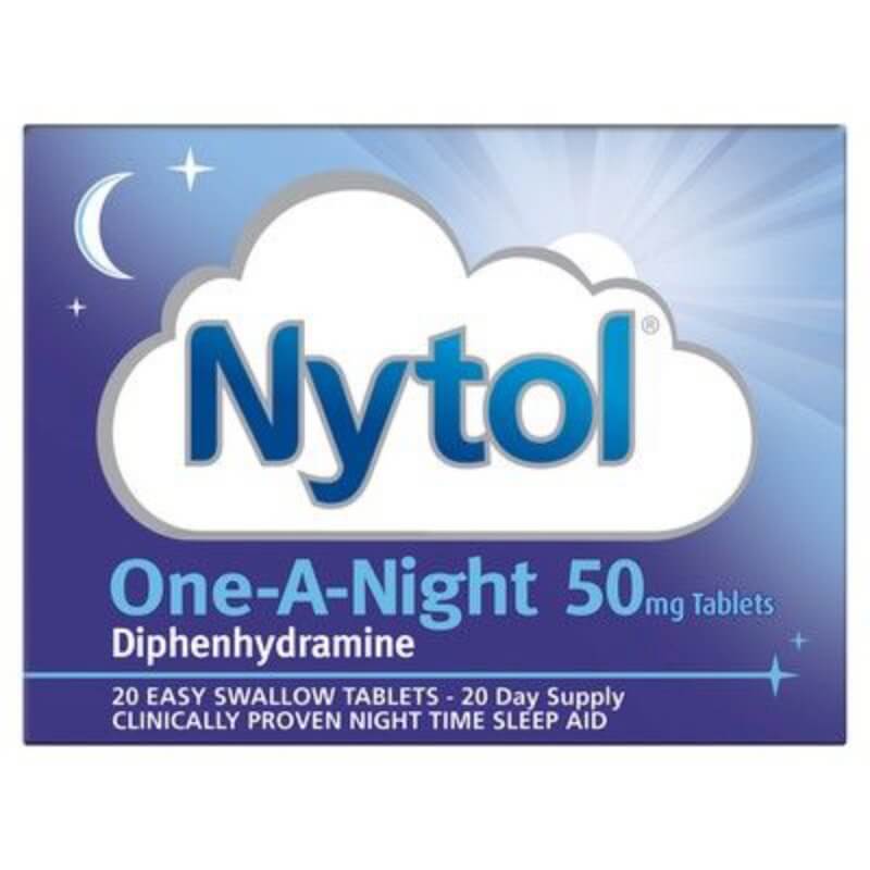 Nytol One-A-Night 50mg Tablets – Fast Relief For Temporary Sleeplessness