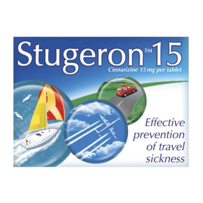 Stugeron 15 Mg Tablets 15Pk