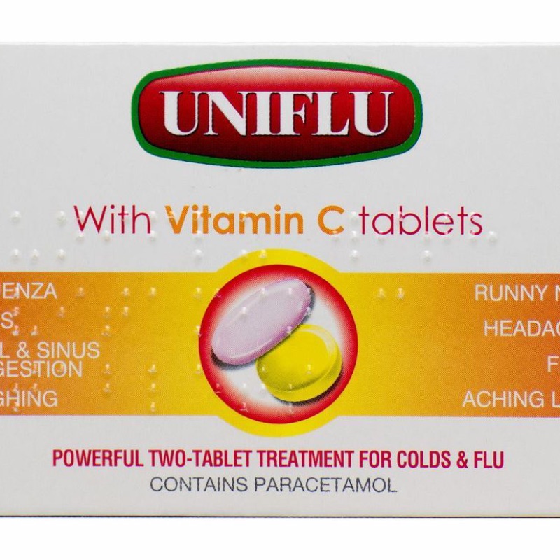 Uniflu With Vitamin C Tablets