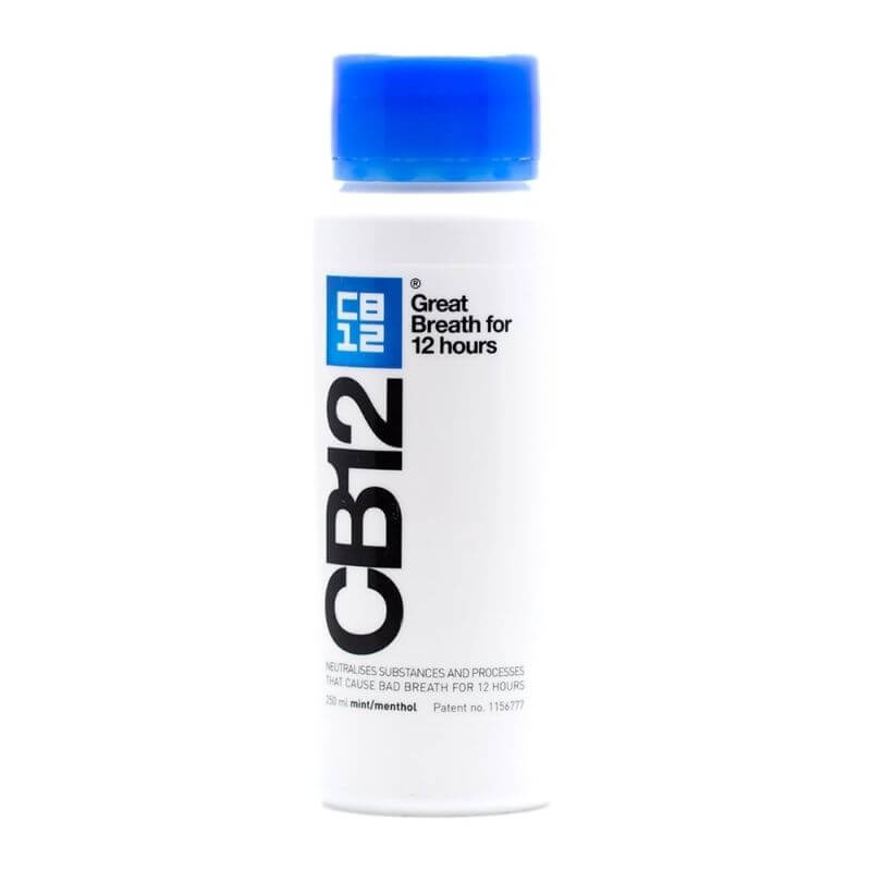 CB12 Oral Rinse Mint/Menthol 250ml | 12-Hour Fresh Breath Confidence