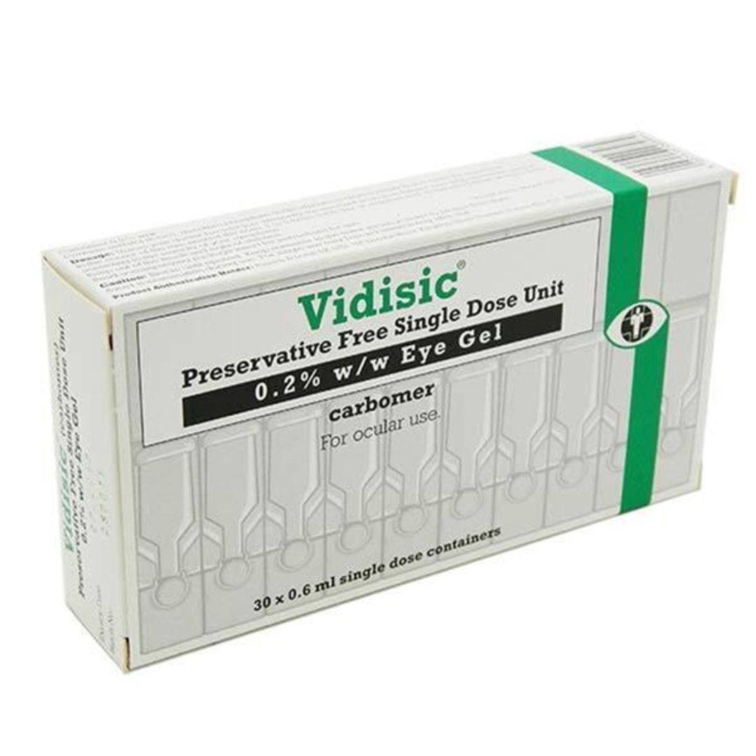 Vidisic Preservative-Free Eye Drops 30 X 0.5ml – Dry Eye Relief
