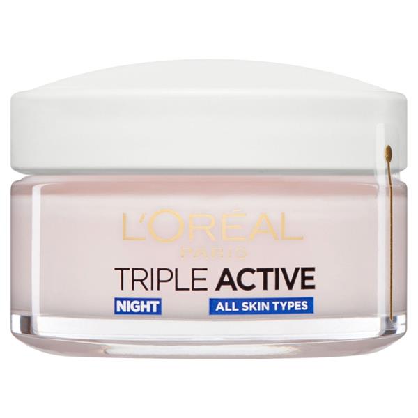 L’Oreal Paris Triple Active Night Cream 50ml – Hydrate, Protect & Restore