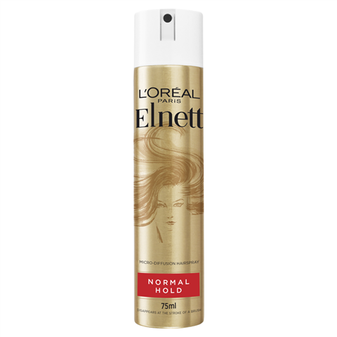 L'Oréal Elnett Normal Hold Hairspray 75ml – Shine & Flexible Style