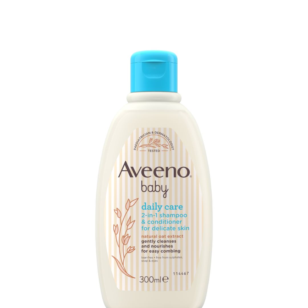 AVEENO® Baby 2-in-1 Shampoo & Conditioner – Gentle, Tear-Free Daily Care
