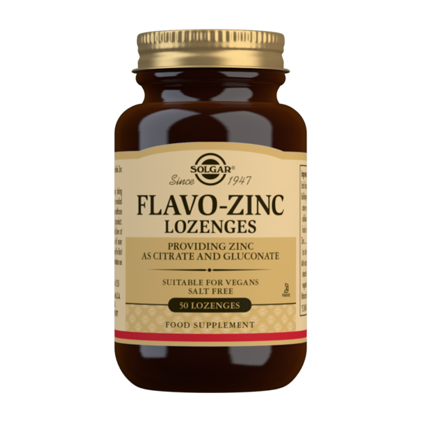 Solgar Flavo Zinc Lozenges 50 Pk