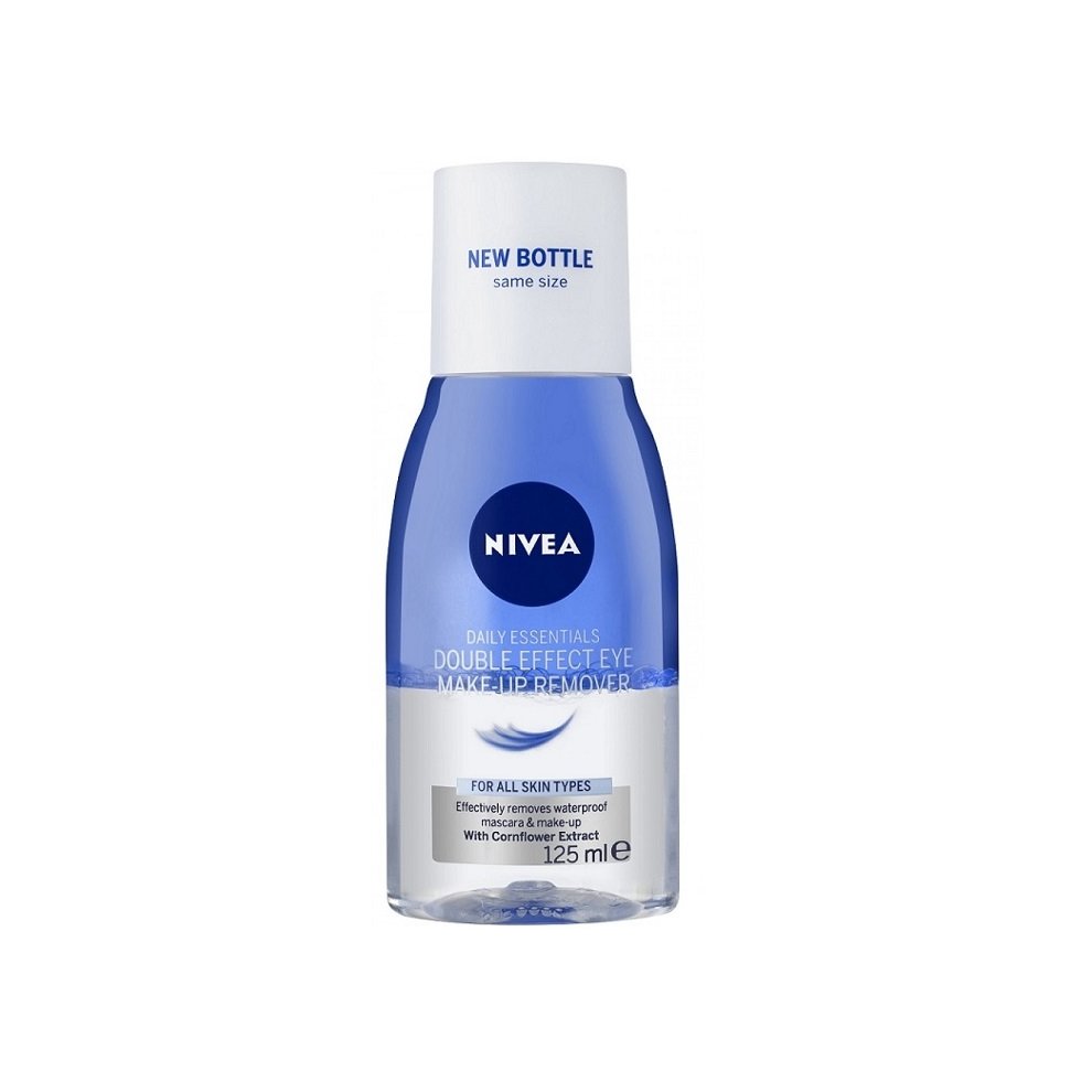 Nivea Double Effective Eye Make-Up Remover 125ml – Waterproof & Gentle