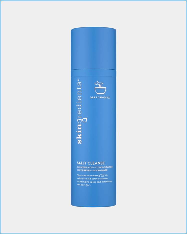 SEO Title: Skingredients Sally Cleanse 100ml – Salicylic Acid Treatment Cleanser For Oily, Blemish-Prone Skin