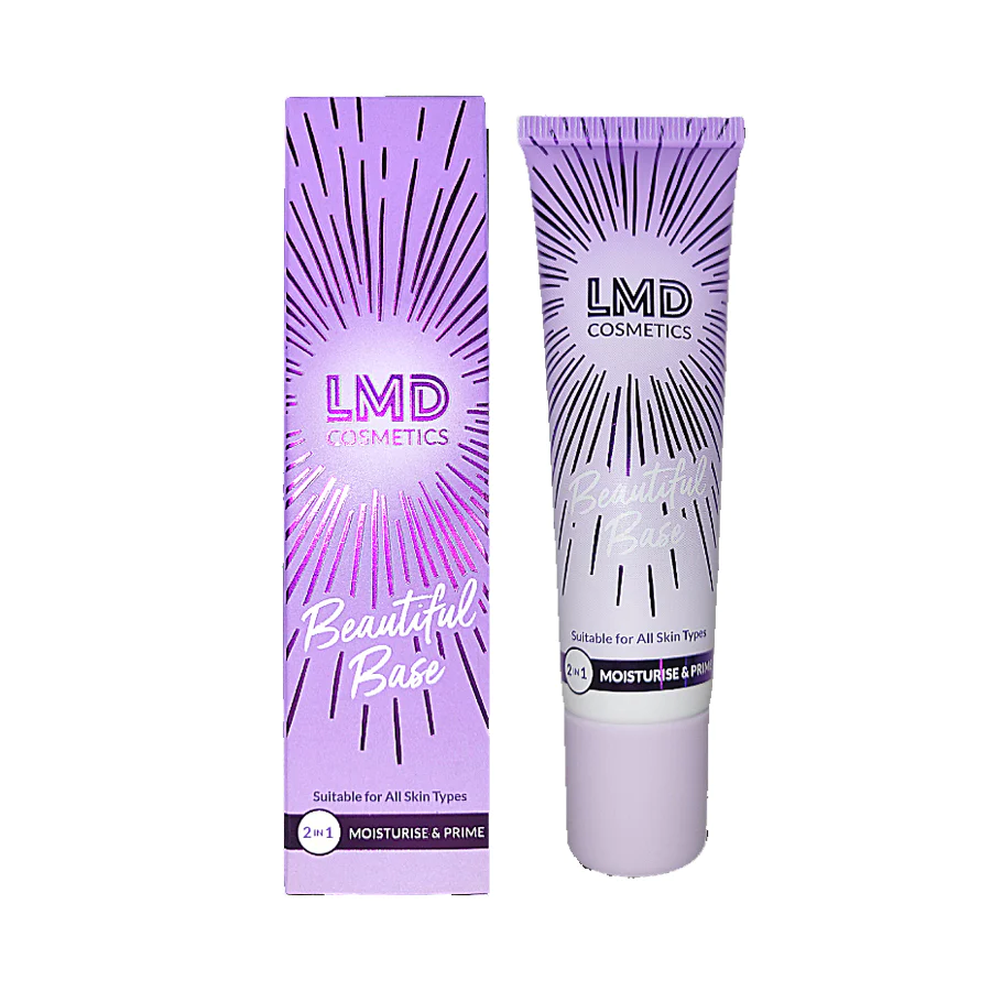 LMD Cosmetics Beautiful Base: 2-in-1 Primer & Moisturizer for Flawless Makeup