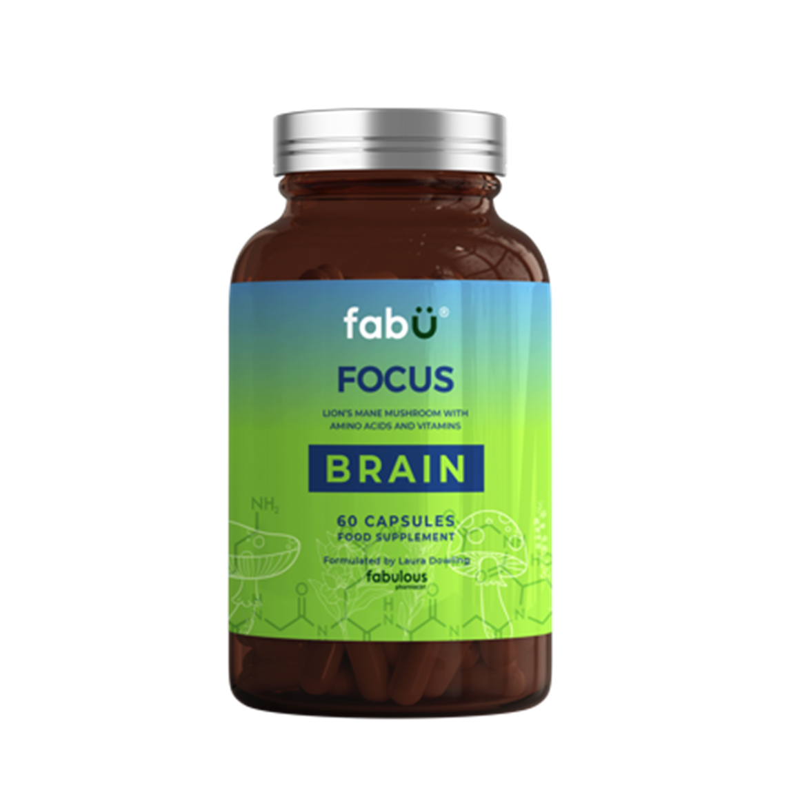 Fabu Focus Brain Capsules | Mental Performance & Energy | Healthwise Ireland