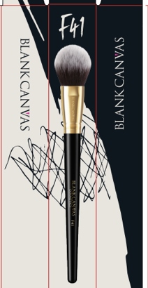 Blank Canvas F41 Flat Tapered Cheek Brush | Multi-Purpose Face Brush
