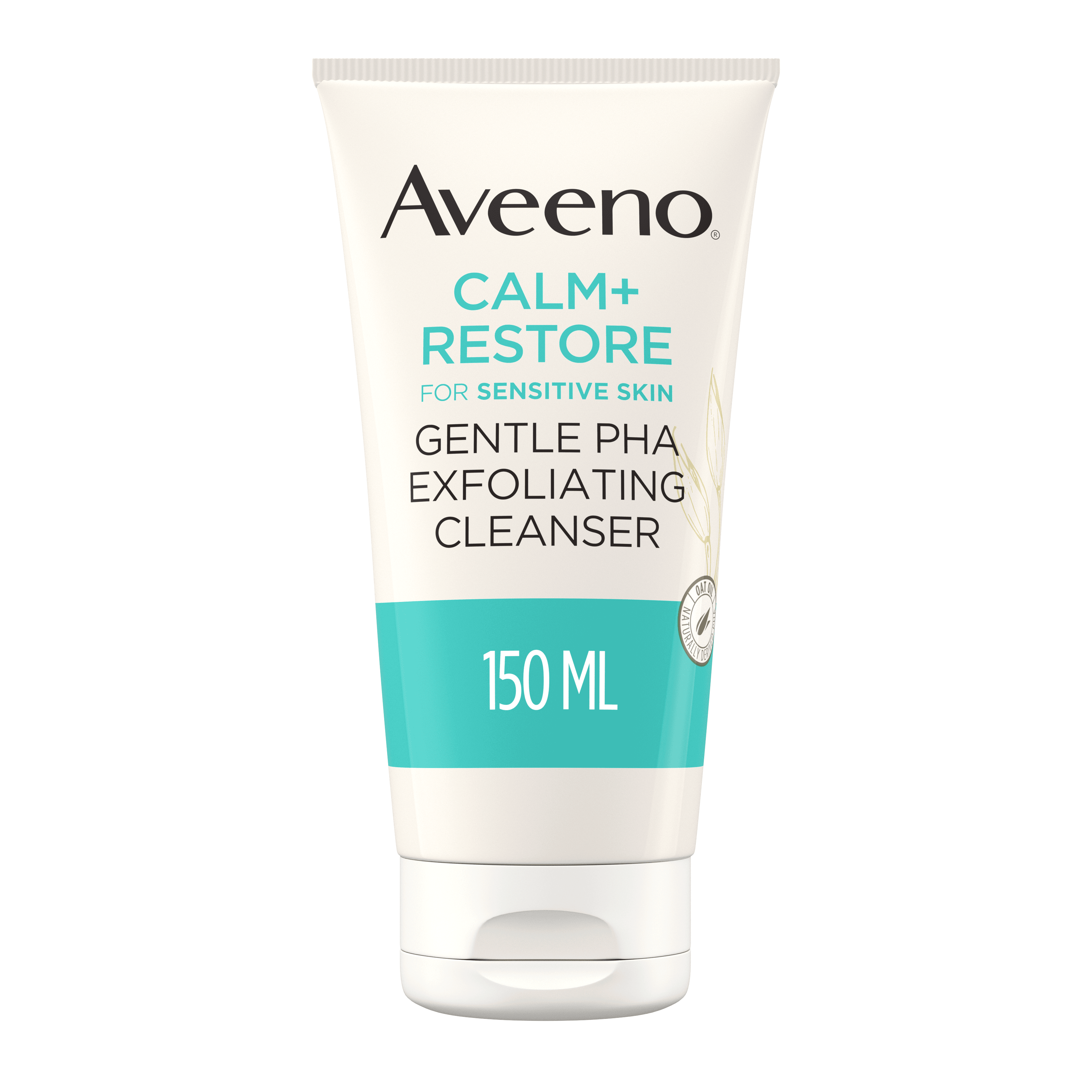 Aveeno Calm + Restore Gentle PHA Exfoliating Cleanser – 150ml