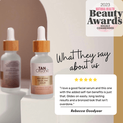 TanOrganic Anti-Ageing Facial Tan Serum with Free Gradual Self Tan - Image 2