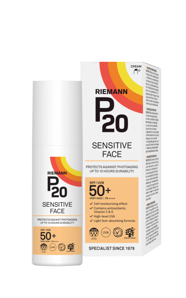 P20 Sensitive Face SPF 50+ | High UVA Protection